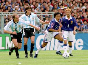 1998年のワールドカップでの日本の活躍