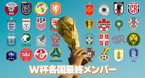 ワールドカップ2022メンバー発表！期待の日本代表メンバーは誰？